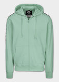 Men's Zip-up hoodie TAPE NUGGET - Light mint