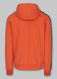 Men's Zip-up hoodie TAPE NUGGET - Bright Salmon