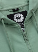 Men's Zip-up hoodie TAPE NUGGET - Light mint