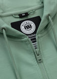 Men's Zip-up hoodie TAPE NUGGET - Light mint