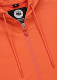 Men's Zip-up hoodie TAPE NUGGET - Bright Salmon
