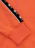 Men's Zip-up hoodie TAPE NUGGET - Bright Salmon