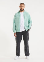 Men's Zip-up hoodie TAPE NUGGET - Light mint