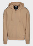 Men's Zip-up hoodie TAPE NUGGET - Light sand