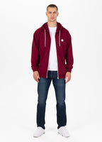 Men's Zip-up hoodie Terry Small Logo