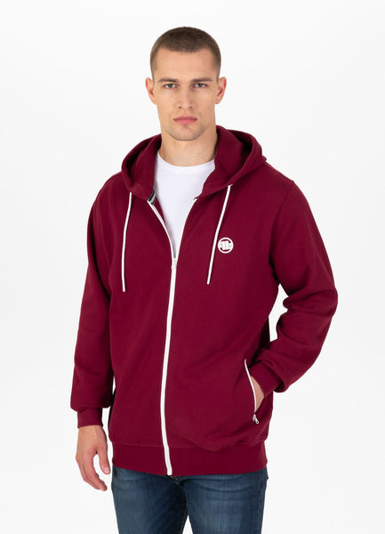 Men's Zip-up hoodie Terry Small Logo