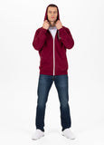 Men's Zip-up hoodie Terry Small Logo