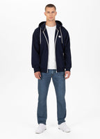 Men's Zip-up hoodie Terry Small Logo