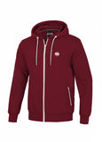 Men's Zip-up hoodie Terry Small Logo