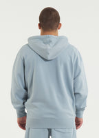 Men's Zip-up hoodie Washed Lancaster II - Washed blue