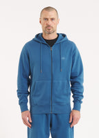 Men's Zip-up hoodie Washed Lancaster II - Shade blue