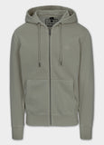 Men's Zip-up hoodie Washed Lancaster II - Gray Harbour