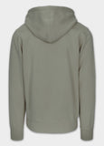Men's Zip-up hoodie Washed Lancaster II - Gray Harbour