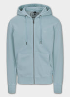 Men's Zip-up hoodie Washed Lancaster II - Washed blue