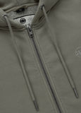Men's Zip-up hoodie Washed Lancaster II - Gray Harbour
