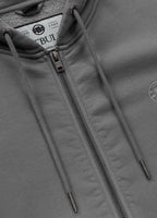Men's Zip-up hoodie Washed Lancaster II - Gray