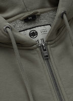 Men's Zip-up hoodie Washed Lancaster II - Gray Harbour
