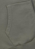 Men's Zip-up hoodie Washed Lancaster II - Gray Harbour