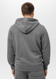 Men's Zip-up hoodie Washed Lancaster II - Gray