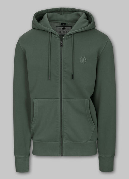 Men's Zip-up hoodie Washed Lancaster II