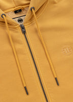 Men's Zip-up hoodie Washed Lancaster II - Washed yellow
