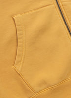 Men's Zip-up hoodie Washed Lancaster II - Washed yellow