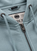 Men's Zip-up hoodie Washed Lancaster II - Washed blue