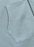 Men's Zip-up hoodie Washed Lancaster II - Washed blue