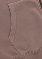 Men's Zip-up hoodie Washed Lancaster II - Burgundy