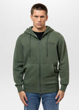 Men's Zip-up hoodie Washed MT FUJI