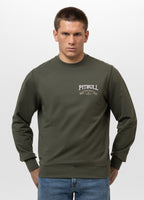 Men's Sweatshirt TROUBLEMAKER - Dark green