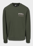 Men's Sweatshirt TROUBLEMAKER - Dark green