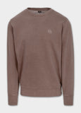 Men's Sweatshirt Washed Lancaster II - Burgundy