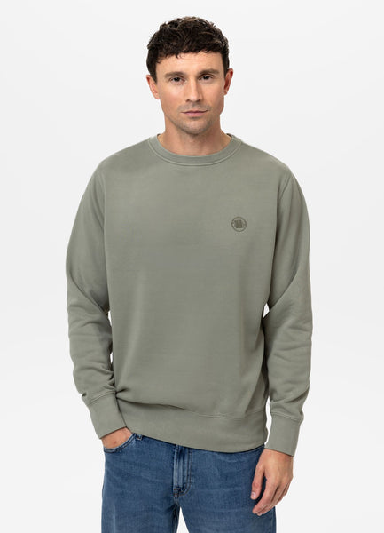 Men's Sweatshirt Washed Lancaster II - Gray Harbour
