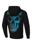 Men's Hoodie Blue Skull