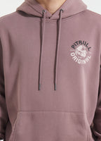 Men's Hoodie Washed DOG SD - Burgundy