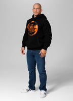 Men's Hoodie Orange Dog 24