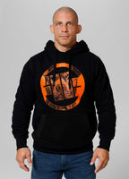 Men's Hoodie Orange Dog 24