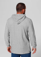Men's Hoodie Pique Rockey - Gray Melange