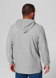 Men's Hoodie Pique Rockey - Gray Melange