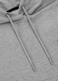 Men's Hoodie Pique Rockey - Gray Melange