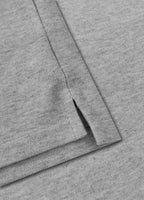 Men's Hoodie Pique Rockey - Gray Melange