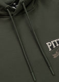 Men's Hoodie TROUBLEMAKER - Dark green