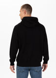 Men's Hoodie Terry Black Brand