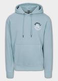 Men's Hoodie Washed DOG SD - Light blue