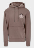 Men's Hoodie Washed DOG SD - Burgundy