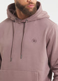 Men's Hoodie Washed Lancaster II - Burgundy