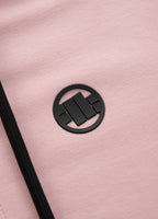 Women's zip-up hoodie French Terry La Deta - Pink