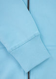 Women's zip-up hoodie French Terry La Deta - Baby blue