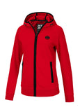 Women's zip-up hoodie Fuchsia - Red